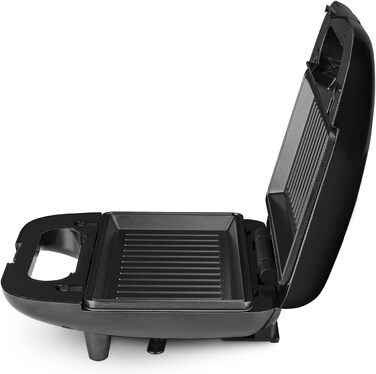 Тостер Weasy 4-в-1 JOY600 750Вт з антипригарним покриттям, змінними панелями для сендвічів, вафель, гриля та пончиків, тепловий захист, легке очищення