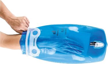 Рюкзак для туризму Deuter Futura 29 EL з гідратором 3 л, графітовий, 29 л, для високих людей