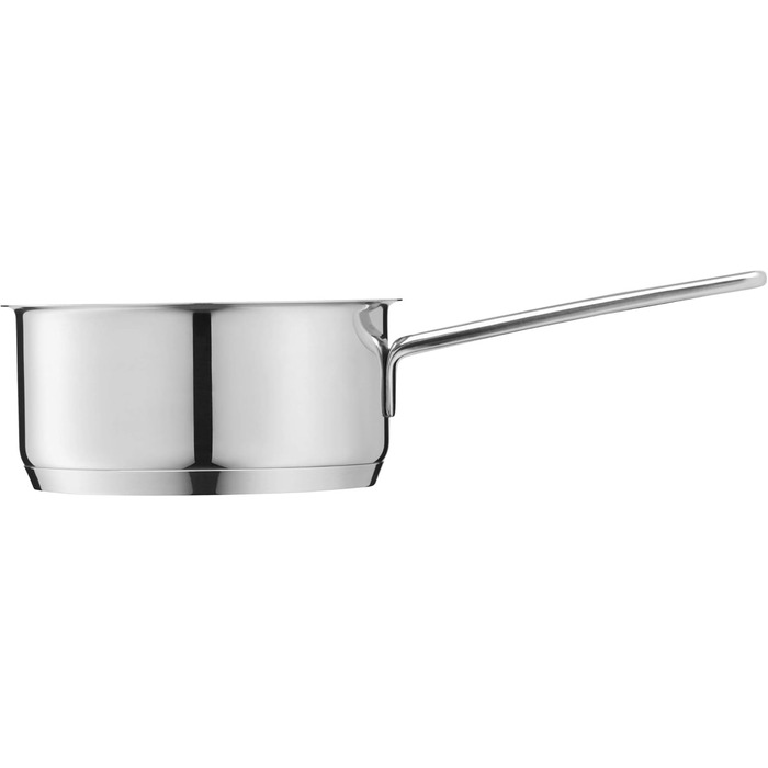 Каструля WMF Compact Cuisine 1,5 л, 16,5 см, з нержавіючої сталі, без кришки, для індукції, полірована, з мірною шкалою, без покриття, для молока та соусів