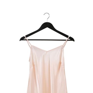 Нековзні вішалки з кленового дерева з насічками - Темний горіх + Срібло / 20