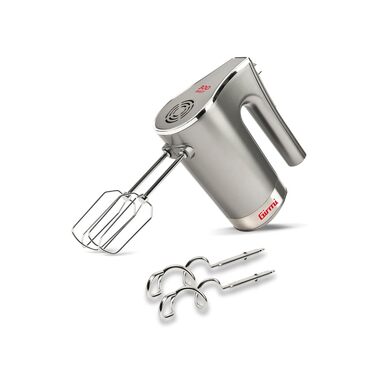 Міксер ручний Girmi SB42 Mastro Mix 300 Вт, 5 швидкостей, сірий - для збивання крему, тіста