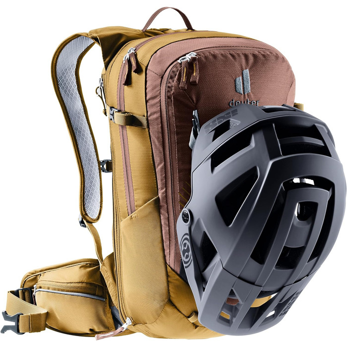 Жіночий велосипедний рюкзак Deuter Compact EXP 12 SL, 12 л, колір фіолетово-бежевий (raisin-almond)