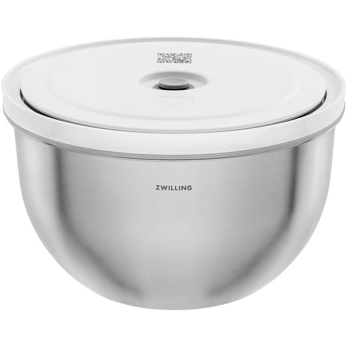 Набір ZWILLING Fresh & Save: контейнери для зберігання продуктів з вакуумним насосом (9 шт.) з нержавіючої сталі, M-18 см, L-24 см