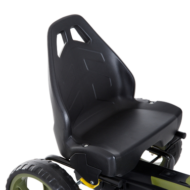 Дитячий карт Tretauto, каталка з ручним гальмом, модель Kettcar з регульованим сидінням, підходить для дітей від 3 років, колір зелений, розміри: 105 x 54 x 61 см
