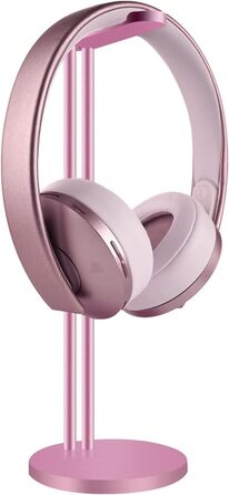 Підставка для навушників Geekria, сумісна з Sony WH-1000XM3/WH-1000XM4, ATH, AKG, Bose QC35/QC25/QC15, тримач для гарнітури, колір рожеве золото