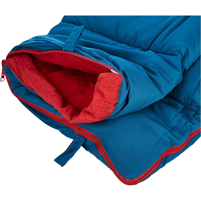 Спальний мішок McKINLEY Camp Flanelle 195R, чорний, фланель