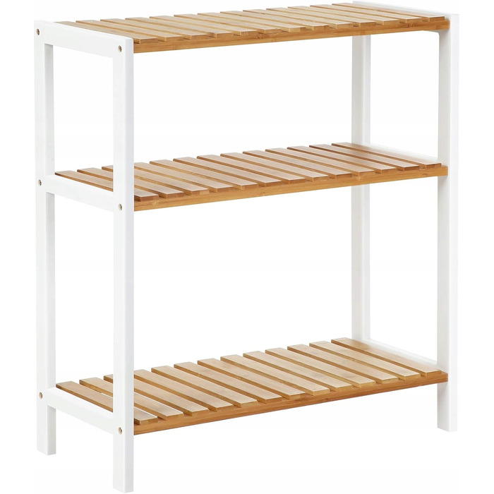 Полічка для взуття Songmics, 70 x 55 x 26 см, відтінки коричневого