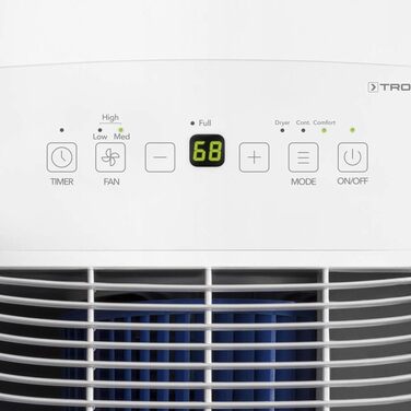Осушувач повітря TROTEC TTK 32 E електричний, 14 л/добу, для квартири та спальні, площа до 15 м², авто-вимкнення, 0,35 кВт