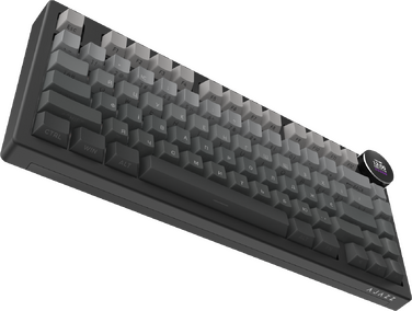 Бездротова механічна клавіатура Ajazz AK820 V2 White Peach Switch (AK820-V2-WP-S-BG)