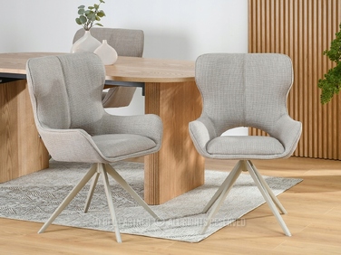 Стілець Mebel-Partner, тканина, бежевий, 1 шт.