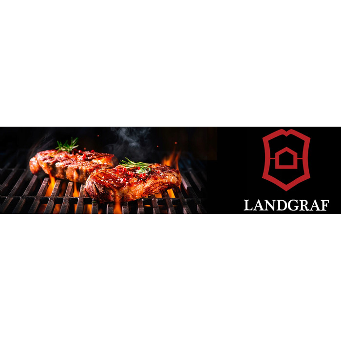 Вугільний гриль LANDGRAF 55 x 55 см