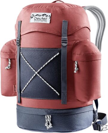 Рюкзак Deuter Wengen Vintage 25 л, червоно-синій, міський