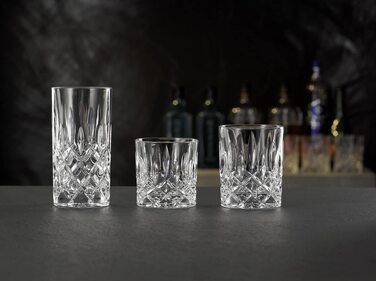 Набір келихів для лонг-дрінків та коктейлів Nachtmann Noblesse, кришталеве скло, 395 мл, 4 шт (артикул 89208)