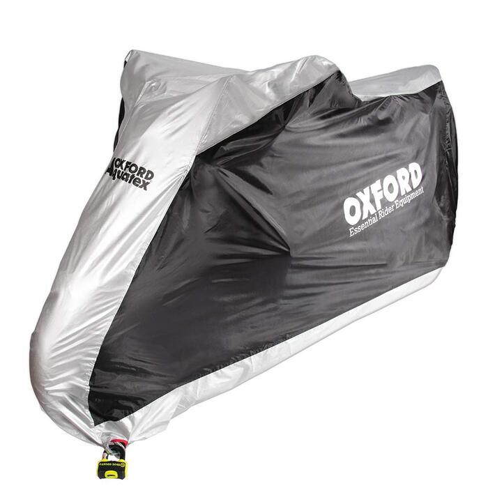 Водонепроникний захисний чохол для мотоцикла Oxford Aquatex Outdoor, чорно-сірий, розмір L
