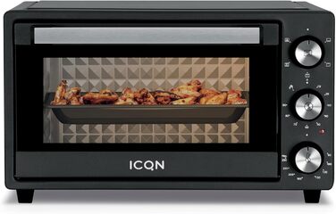 Міні-піч ICQN 20L з конвекцією, грилем та таймером, 1500W, IQ M2051R02N