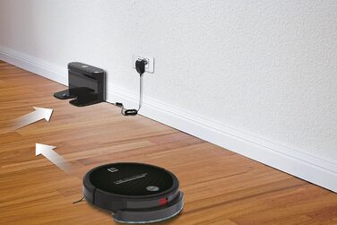 Робот-пилосос Hoover Hydro Pro з Wi-Fi, 120 хв автономності, сумісний з iOS та Android, дистанційне керування, антиударний, захист від падінь