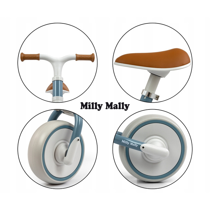 Беговий велосипед Milly Mally Skippy Blue