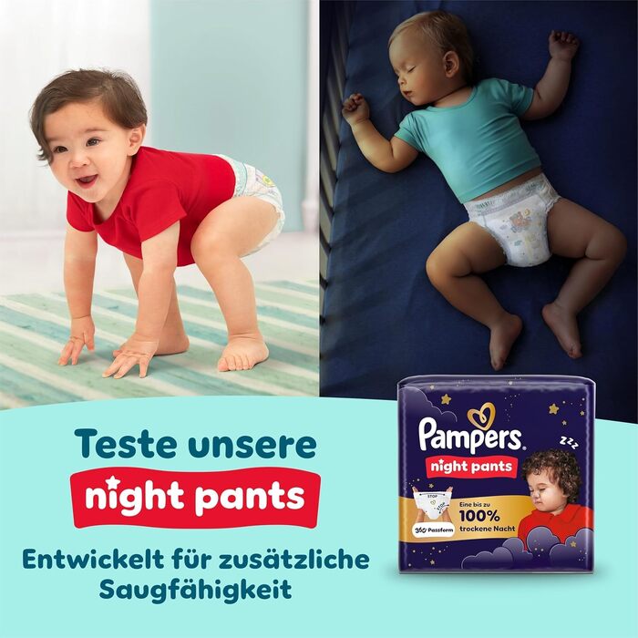 Підгузки-трусики Pampers Premium Protection Pants, розмір 6 (13-19 кг), 132 шт, преміум-захист та комфорт