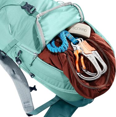 Жіночий туристичний рюкзак Deuter Trail 22 SL, 22 л, Glacier-deepsea для походів та скелелазіння