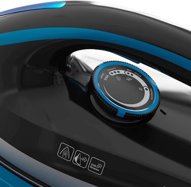 Парова праска-станція BLACK+DECKER BXSS2401E, 2400 Вт, знімний бак 1,5 л, паровий удар 200 г/хв, регулювання температури, ECO-режим, готовність за 1 хвилину