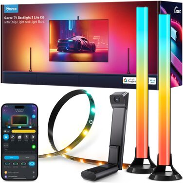 Система підсвічування для телевізора Govee TV Backlight Kit 2, для екранів 55-65 дюймів, розумна LED-підсвітка