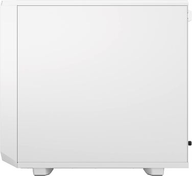 Корпус Fractal Design Meshify 2 Nano White TG Clear Tint, білий, скляна панель, компактний, для ігрових ПК