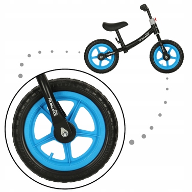 Беговел Trike Fix Balance, чорно-синій, легкий, для зросту 80-108 см