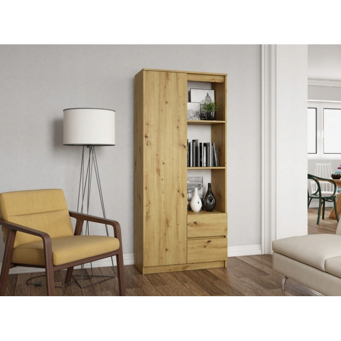 Стелаж TopEshop TES, 80 x 180 x 35 см, багатоколірний