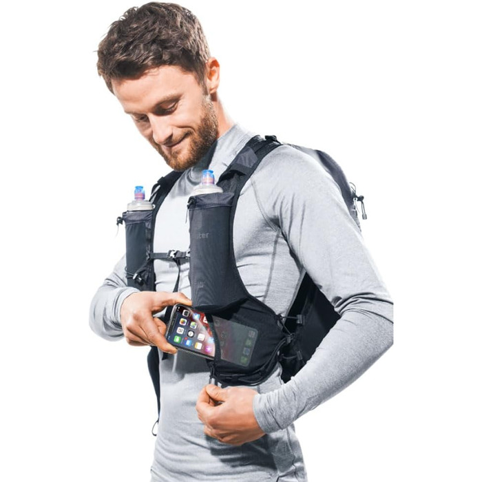 Рюкзак для трейлранінгу Deuter Ascender 7, чорний, 7 л
