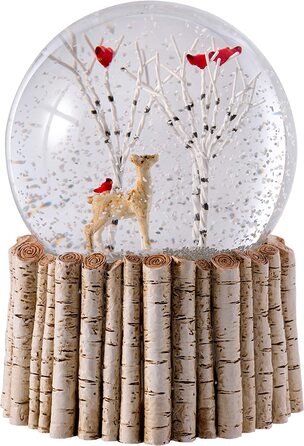 Снігова куля WeRChristmas, багатобарвна, 13 см, новорічний декор