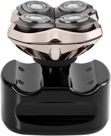 Чоловіча електробритва Skull Shaver Pitbull Gold Pro USB чорна