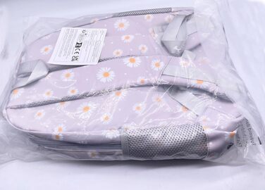 Шкільний рюкзак для дівчат та підлітків Vintage Floral Set 3 в 1: рюкзак для ноутбука, ланч-бокс та пенал, сірий