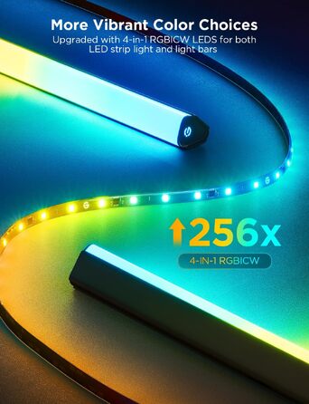 Система підсвічування для телевізора Govee TV Backlight Kit 2, для екранів 55-65 дюймів, розумна LED-підсвітка