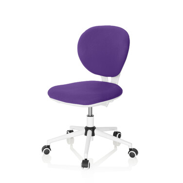 Дитячий стілець / дитячий письмовий стілець KID VIVO тканина фіолетовий hjh OFFICE