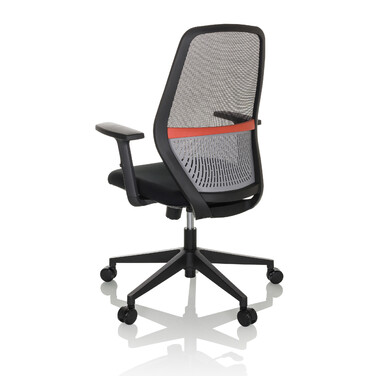 Офісне крісло / Поворотне крісло CARLOW I Mesh / Тканина Black hjh OFFICE