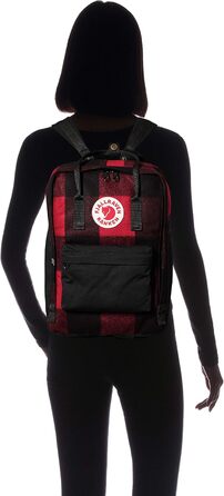 Рюкзак Fjällräven Kånken Re-Wool для ноутбука 15'' унісекс, червоний/чорний, 40x28x16 см
