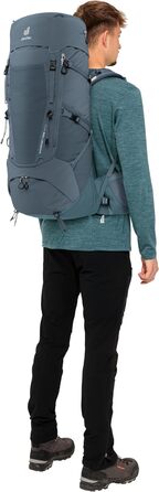 Рюкзак для трекінгу Deuter Aircontact Core 40+10 л, графітовий (модель 2024)