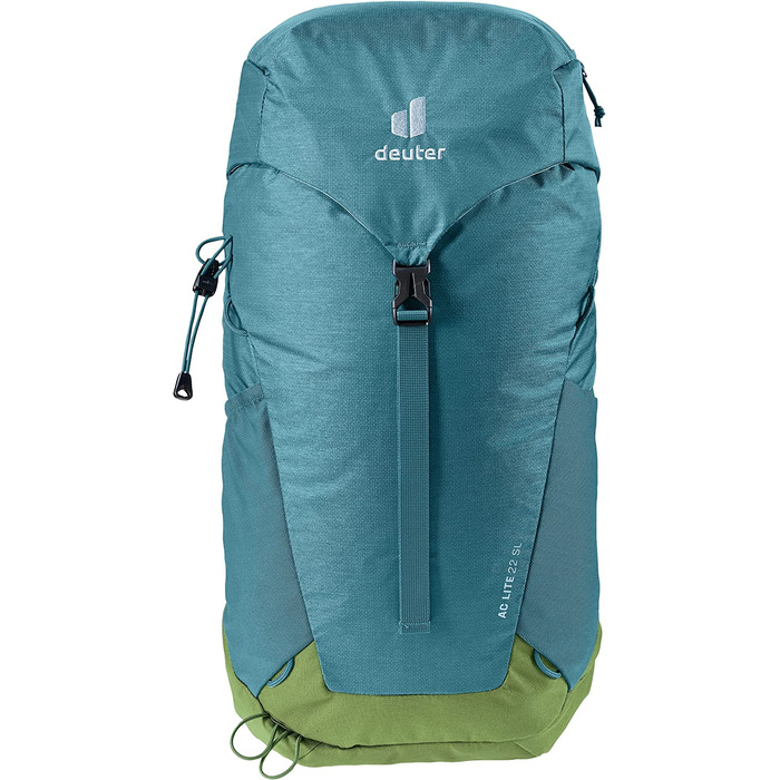 Жіночий туристичний рюкзак Deuter AC Lite 22 SL 2024, 22 л, синьо-зелений