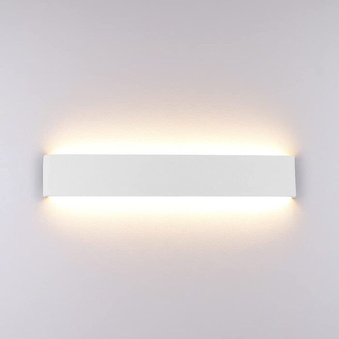 Світильник настінний Klighten LED 20W, 60 см, сучасний, тепле біле світло 3000K, для ванної, вітальні, спальні, сходів, білий