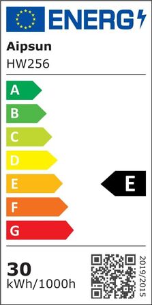 Стіна LED-світильник Aipsun 30W зовнішній, тепле біле світло 3000K, водонепроникний IP65, прямокутний настінний світильник з алюмінію для гаража та коридору, антрацит
