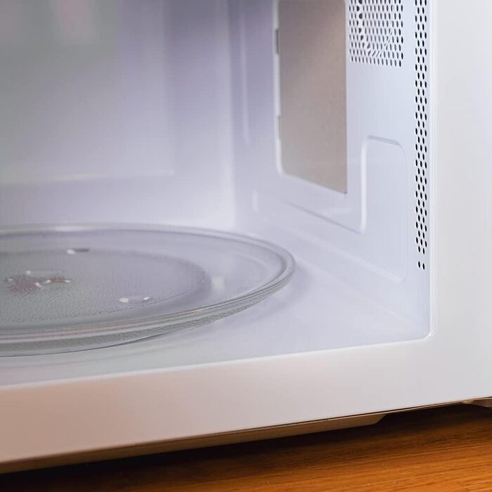 Мікрохвильова піч ProClean 3010, 20 літрів, Ready2Clean покриття, 700 Вт, 6 функцій, таймер 30 хв, режим розморожування, білий колір (20L | GrandHeat)