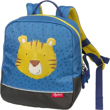 Дитячий рюкзак Sigikid Mini Tiger, синій, 23x20x10 см, універсальний для хлопчиків та дівчаток