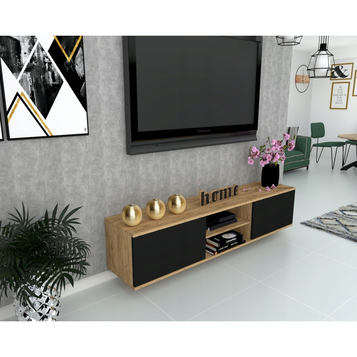 Підвісна ТВ-тумба Krak Meble, 100 x 34 x 34,3 см
